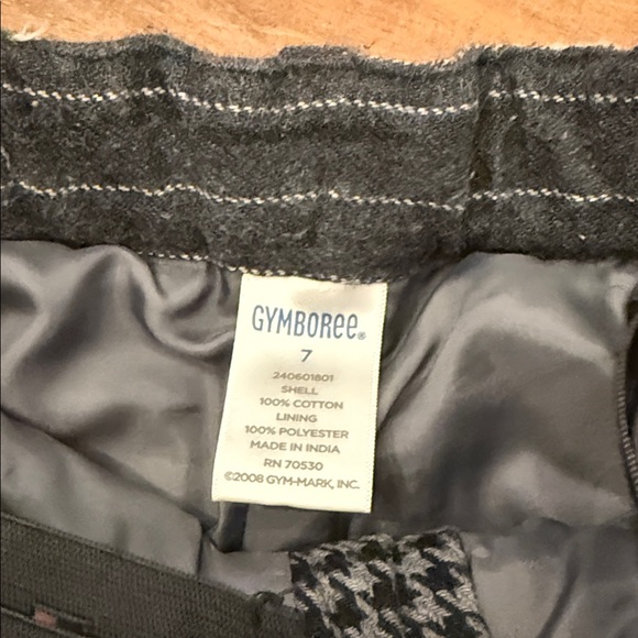 Boys Sz 7 Ralph Lauren Red Sweater Vest with Striped Shirt and Gymboree Pants - Picture 6 of 15